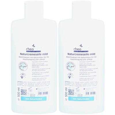Rheomed Naturcremeseife mild Systempatr. I 2x 2x500 ml Flüssigseife