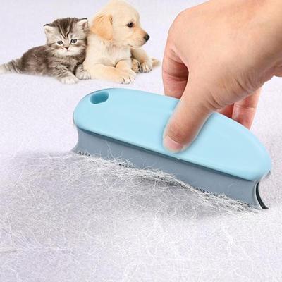Everyday Crate FurSweep Reusable Pet Hair Remover Brush For Furniture, Clothes & Pet Fur Cleaning light Blue