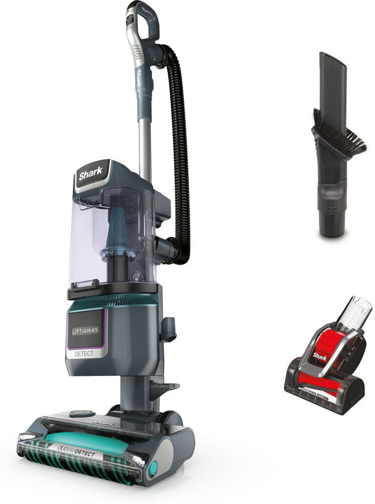 Shark Bagless Upright Vacuum Silver;Teal 7.07kg