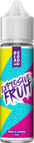 Reload Vape Pera Limone Explosive Fruit Liquido Shot 20ml