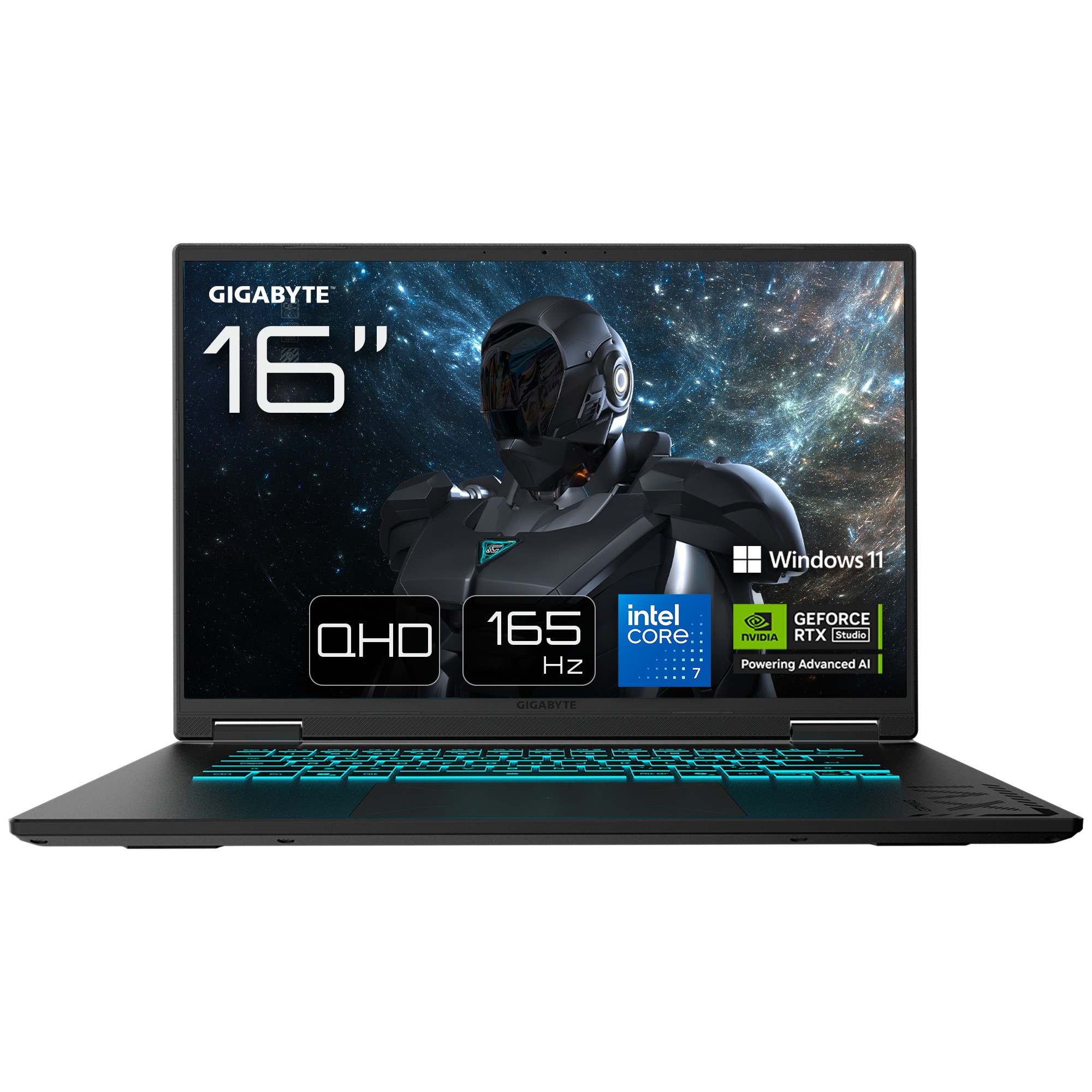GIGABYTE GAMING A16 PRO DHX Gaming Laptop 16" QHD 165Hz Core 7 240H 32GB/1TB RTX 5070Ti Win11