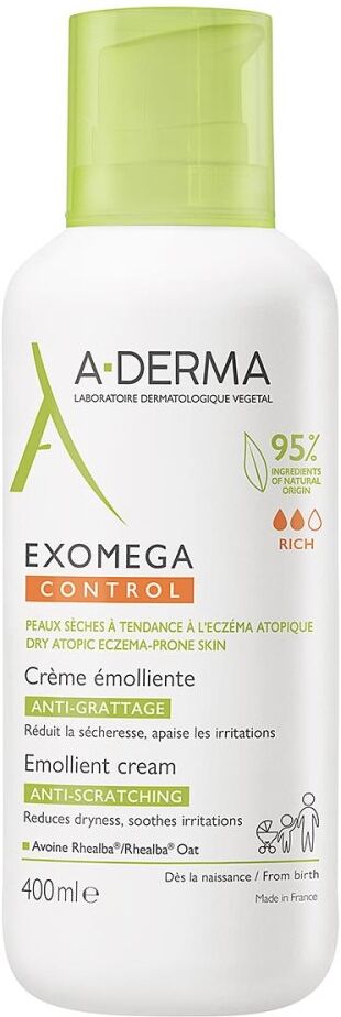 A-Derma Exomega Control Creme Rückfettend 400ml