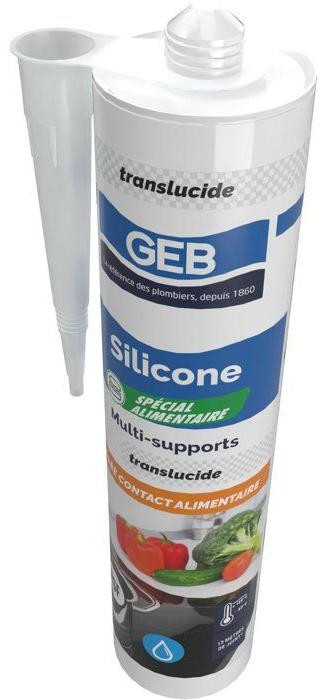 GEB Siliconen Voedselveilige Mal, Doorschijnend, 310 ml
