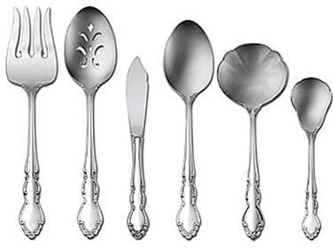 Oneida Dover 6 Piece Fine Flatware Serving Set