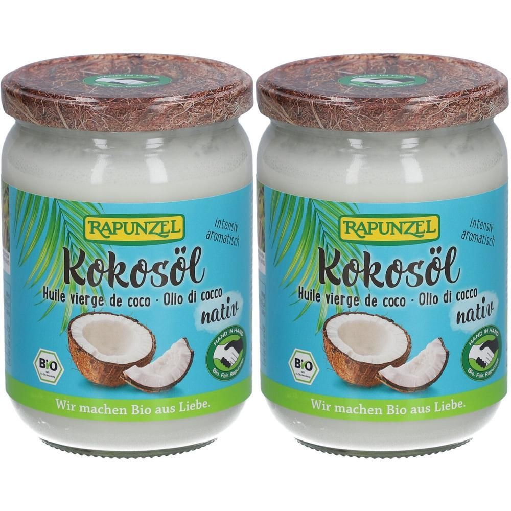 Rapunzel Kokosöl nativ HIH 2x 2x432 ml