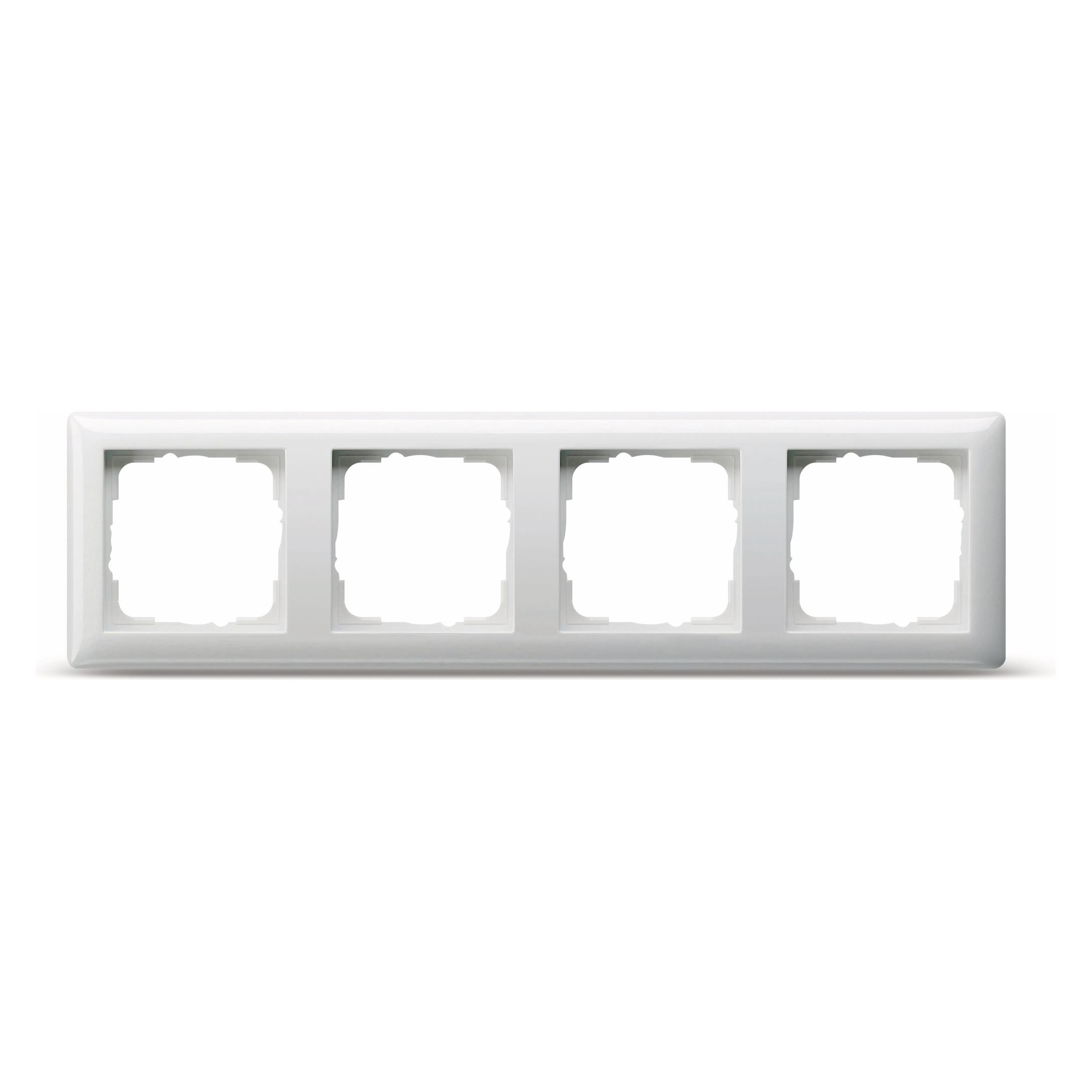 Gira 4fach Rahmen System 55, Standa (21403)