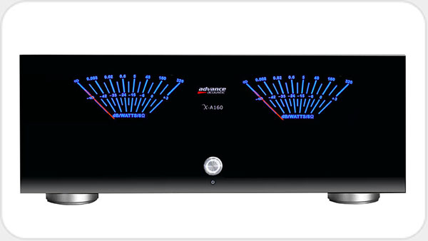 Advance Paris X A160 Stereo Leistungsverstärker *schwarz* AA29088