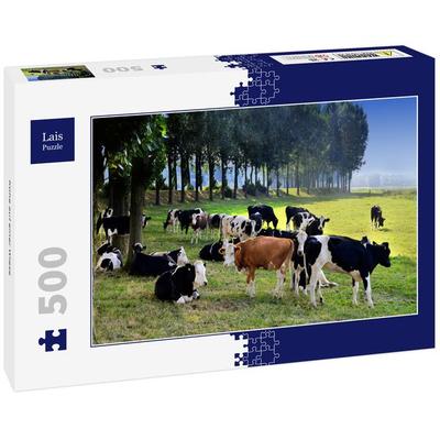 Lais Puzzle Kühe auf einer Wiese 500 Teile
