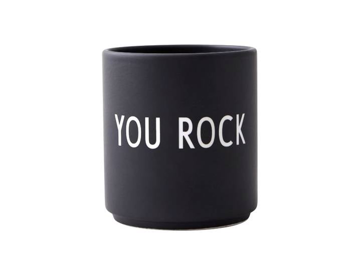 Design Letters Tasse favorite Design Letters 25 cl You rock-black