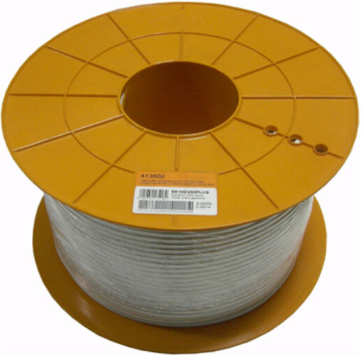 unex Câble coaxial SK100plus 1,0/4,6 mm triple blindage Sp250 (413602)