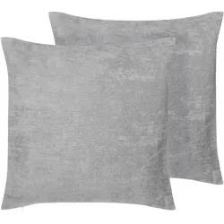 DEKOKISSEN 2er-Set Grau 45/45 cm Nolana