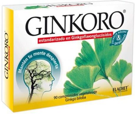 Eladiet Ginkoro para mantener la memoria 90 comprimidos