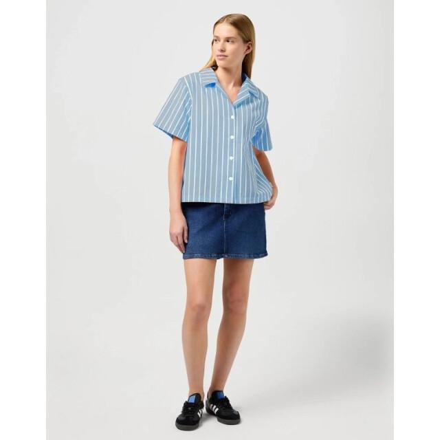 Wrangler Camp shirt bleached