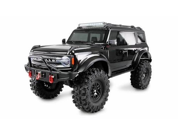 Amewi AMXRock Caballo Crawler 4WD 1:10 ARTR zwart-metallic RC afstandsbediening
