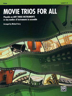 Alfred Music Publishing Movie Trios For All Viola