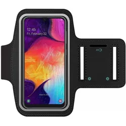 SmartFitness Samsung Galaxy A50 Handy Sport Armband, Smartphone Sportarmband, Schwarz