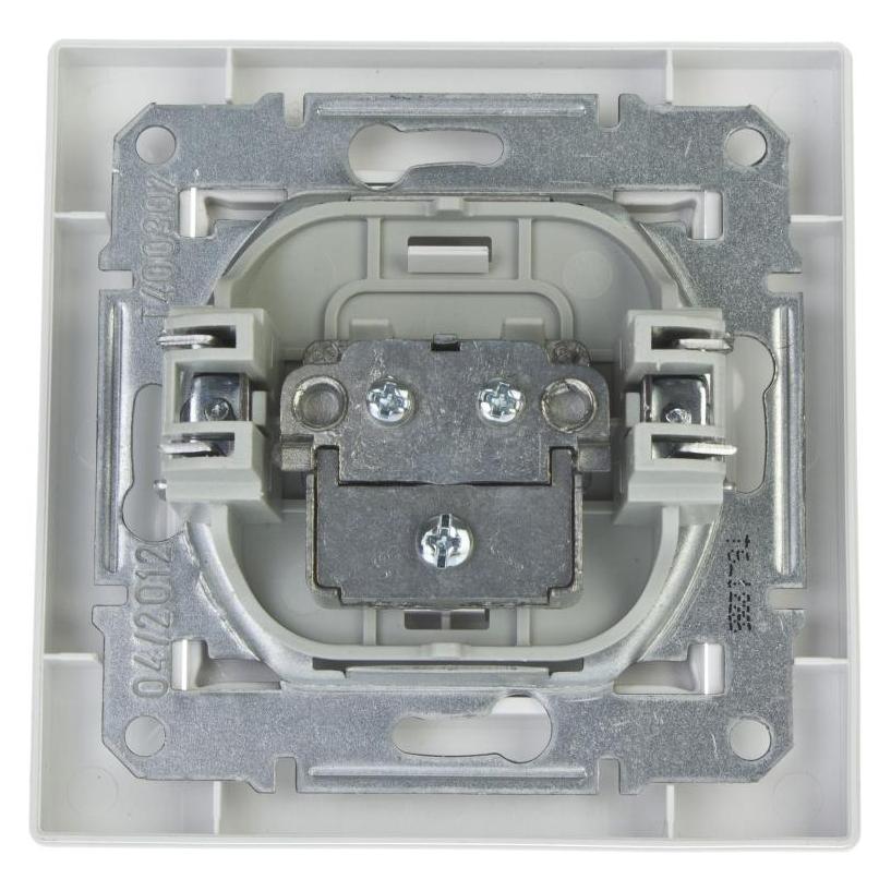 Schneider Electric Antennensteckdose ASFORA SAT-Durchgang 4dB weiss - EPH3700221 (Antennendose) (EPH3700221)