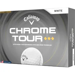 Callaway Golfbälle Chrome Tour TD 26 - 12er Pack, weiss