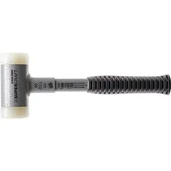 Halder SUPERCRAFT-Schonhammer rückschlagfrei mit bruchsicherem Stahlrohrstiel Ø 35 mm Nylon - 3377.035