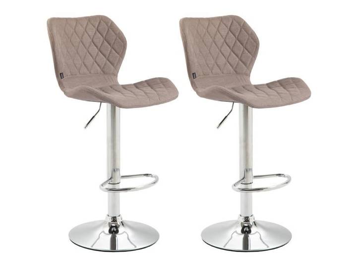 -CLP-Lot de 2 tabourets de bar Cork en tissu-Array