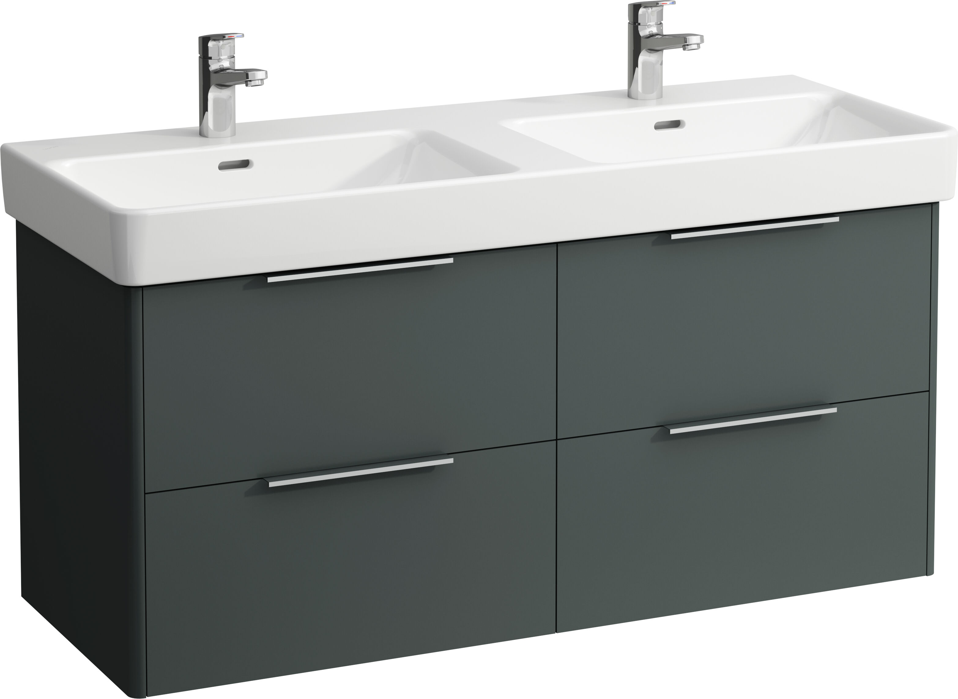 Laufen BASE für PRO S H4024941102661 116x44x53cm, 4 tiroirs, gris signalisation