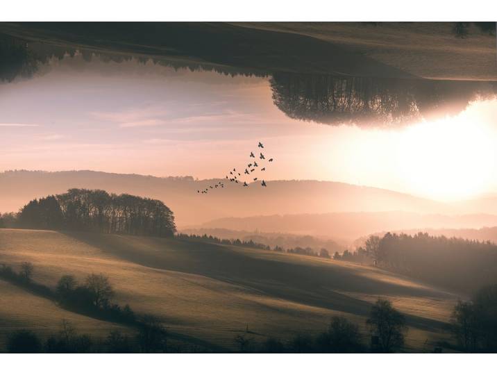 Fototapete PAPERMOON Photo-Art MARCUS HENNEN, INTERPLANAR , bunt, B:2m L:1,49m, Vlies, Tapeten, Fototapete