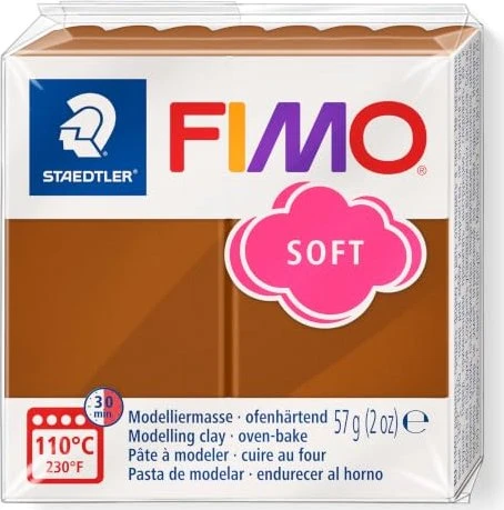 FIMO soft 8020 56g braun, 1 Stück