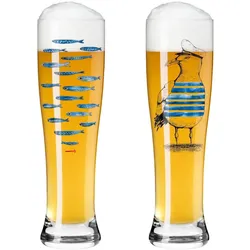 Ritzenhoff, Biergläser, Weizenbierglas Brauchzeit (0.65 l, 2x)