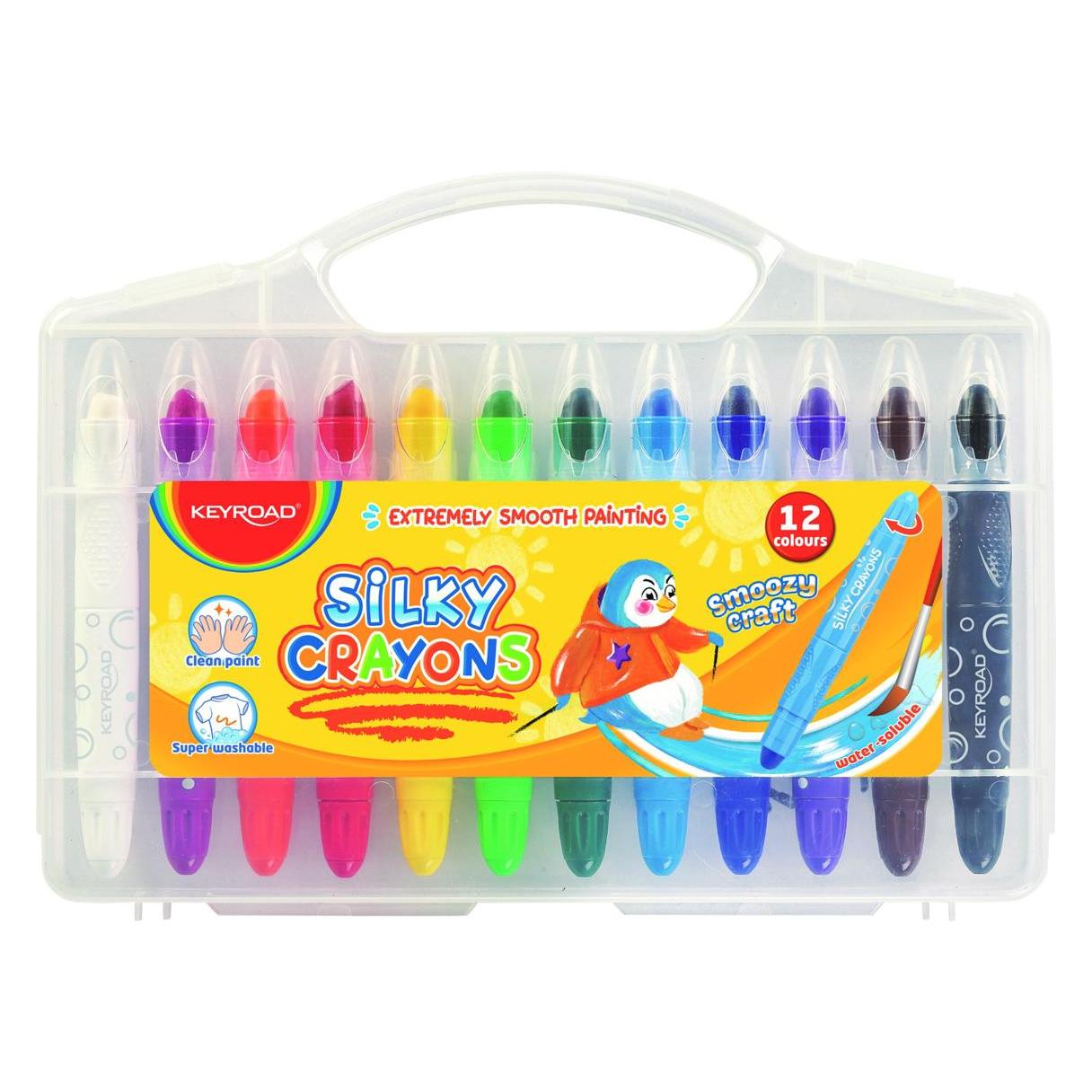 Keyroad Smoozy craft gelmalstifte, 12 stk., waschbar, box, farbmischung (12x) (44892116)
