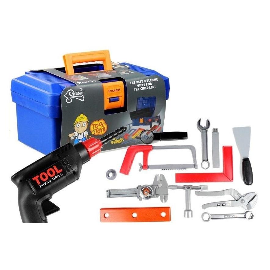 Lean Toys Box mit Werkzeugen für Heimwerker, grosses Set, 31-teilig (33489056)