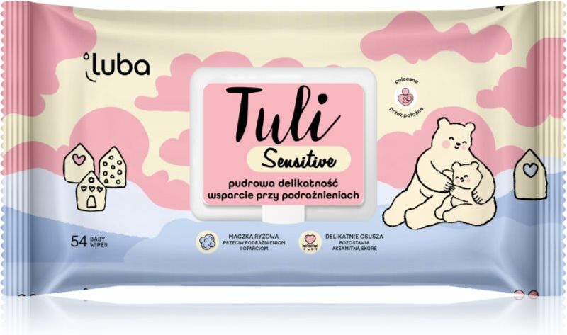 Luba Tuli Sensitive lingettes douces pour bébé 54 pcs