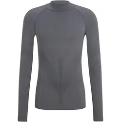 FALKE Herren Langarmshirt Warm, Größe XL in Schwarz Schwarz