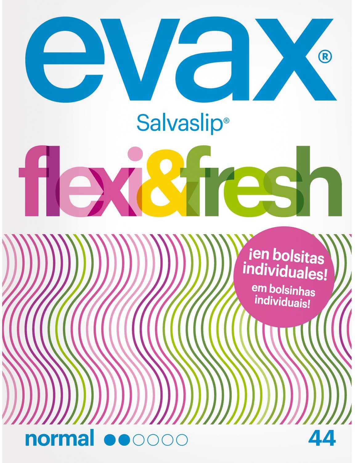 Evax Salvaslip Flexi&Fresh Normal 44 uds