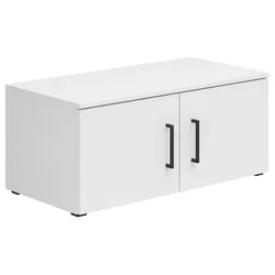 Aufsatzschrank Multistauraum Weiß hängend/stehend