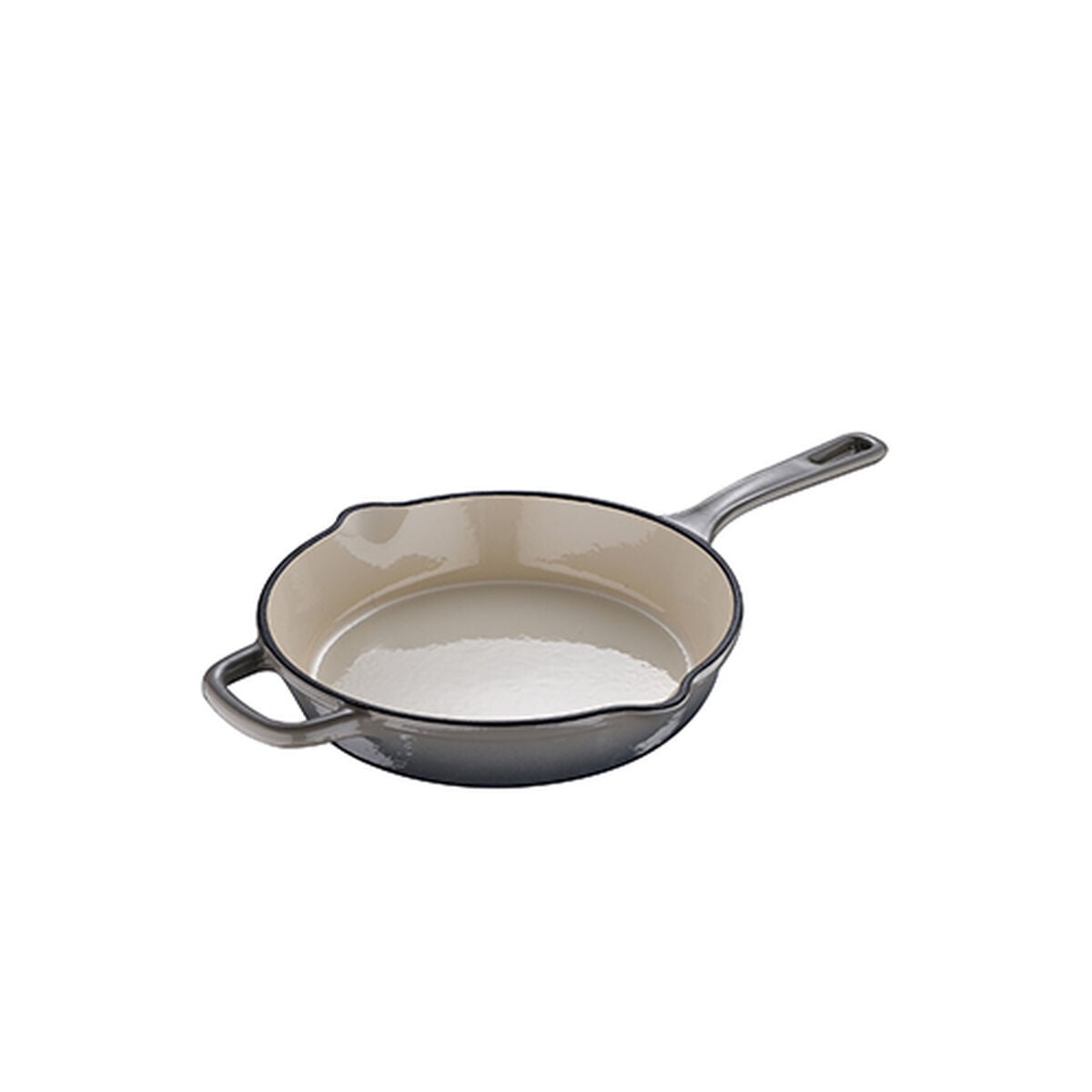 Masterpro Gietijzeren Pan, Wit, Diameter: 25 cm