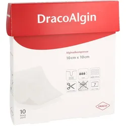 Dracoalgin 10x10 cm Alginatkompresse