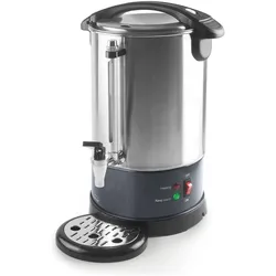 Lacor Professionelle Kaffeemaschine mit Filter, Filterkaffeemaschine, Beige, Silber