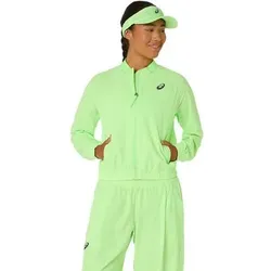 ASICS Damen Jacke MATCH JACKET, Größe S in Grün Grün