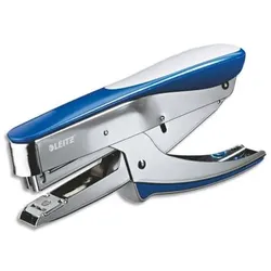 LEITZ Heftzange Water bis 15 Blatt Nr. 10 metallic blau