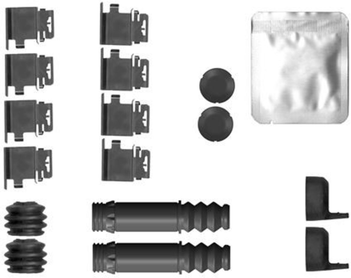 Textar Set di accessori, pastiglia del freno a disco 82561100