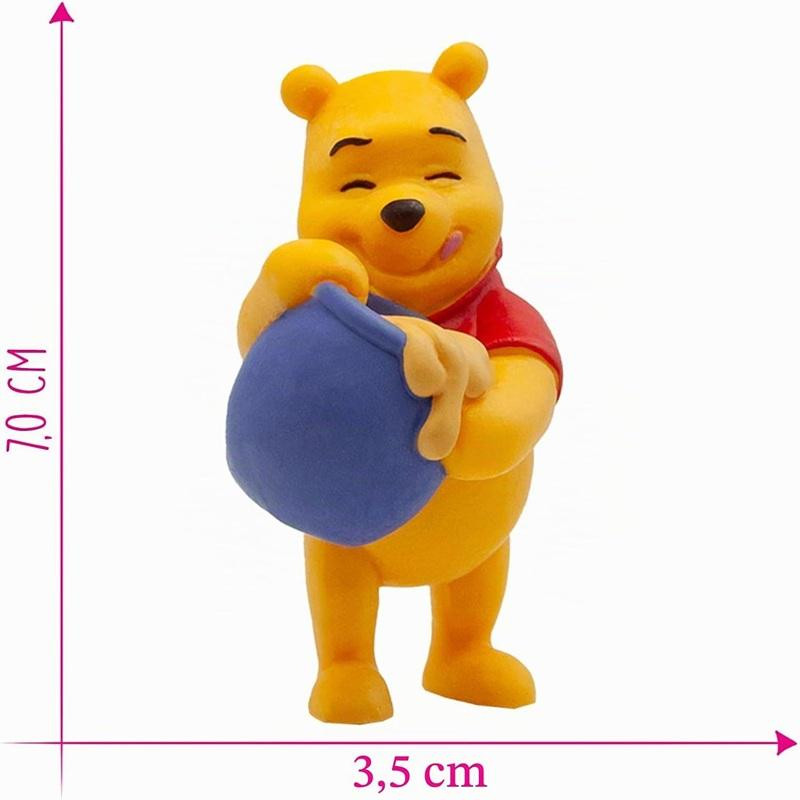 Bullyland Winnie the Pooh figuurtje met honing, 7 cm