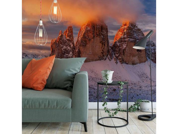 Fototapete Alpen Berge I 3 x 2cm