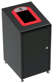 Medial Koala Struttura per gettacarte 60 L nero
