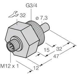 Turck Eintauchsensor FCS-G3/4A4-NA-H1141