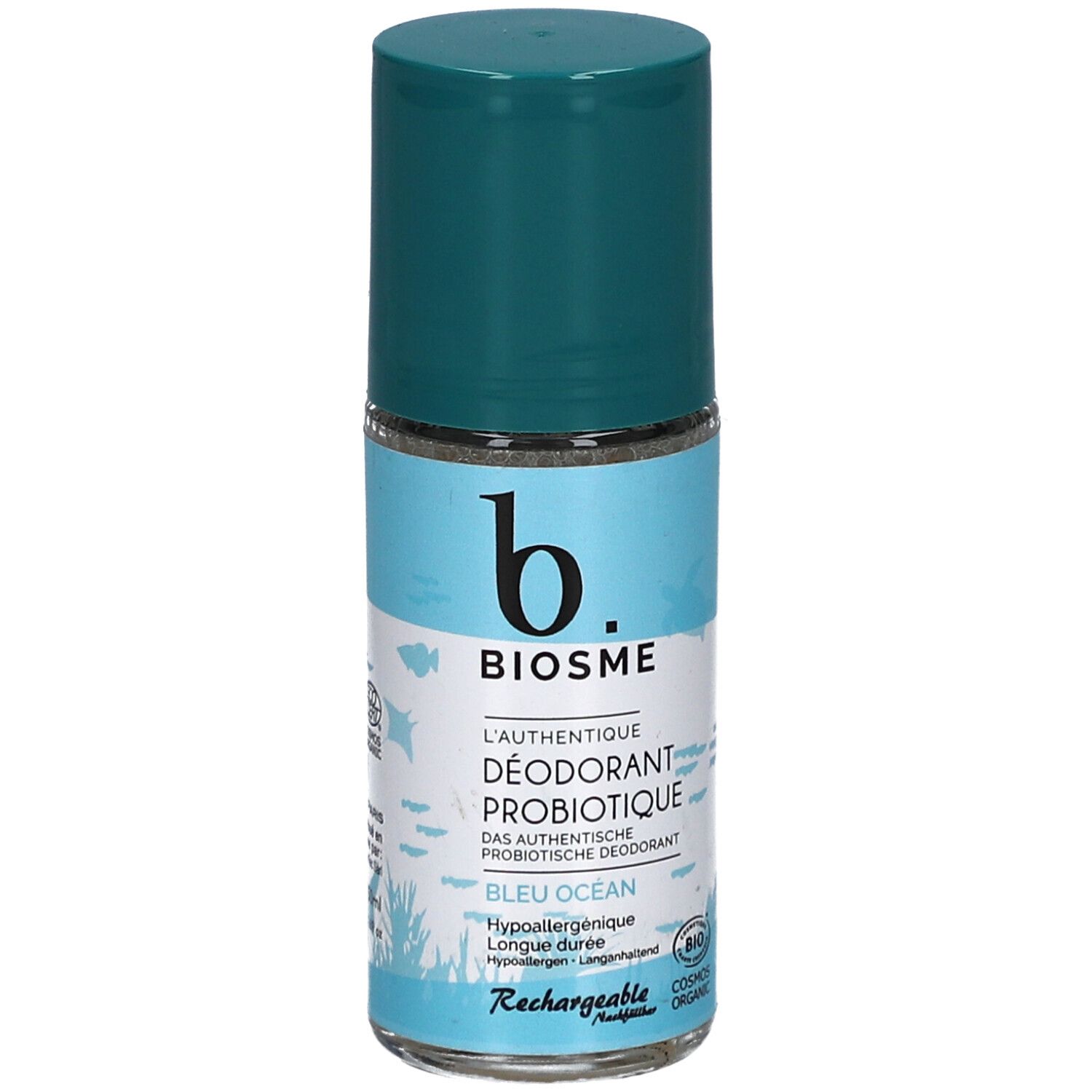 Biosme Deo probiotisch Roll-on Bleu océan 50 ml Roller