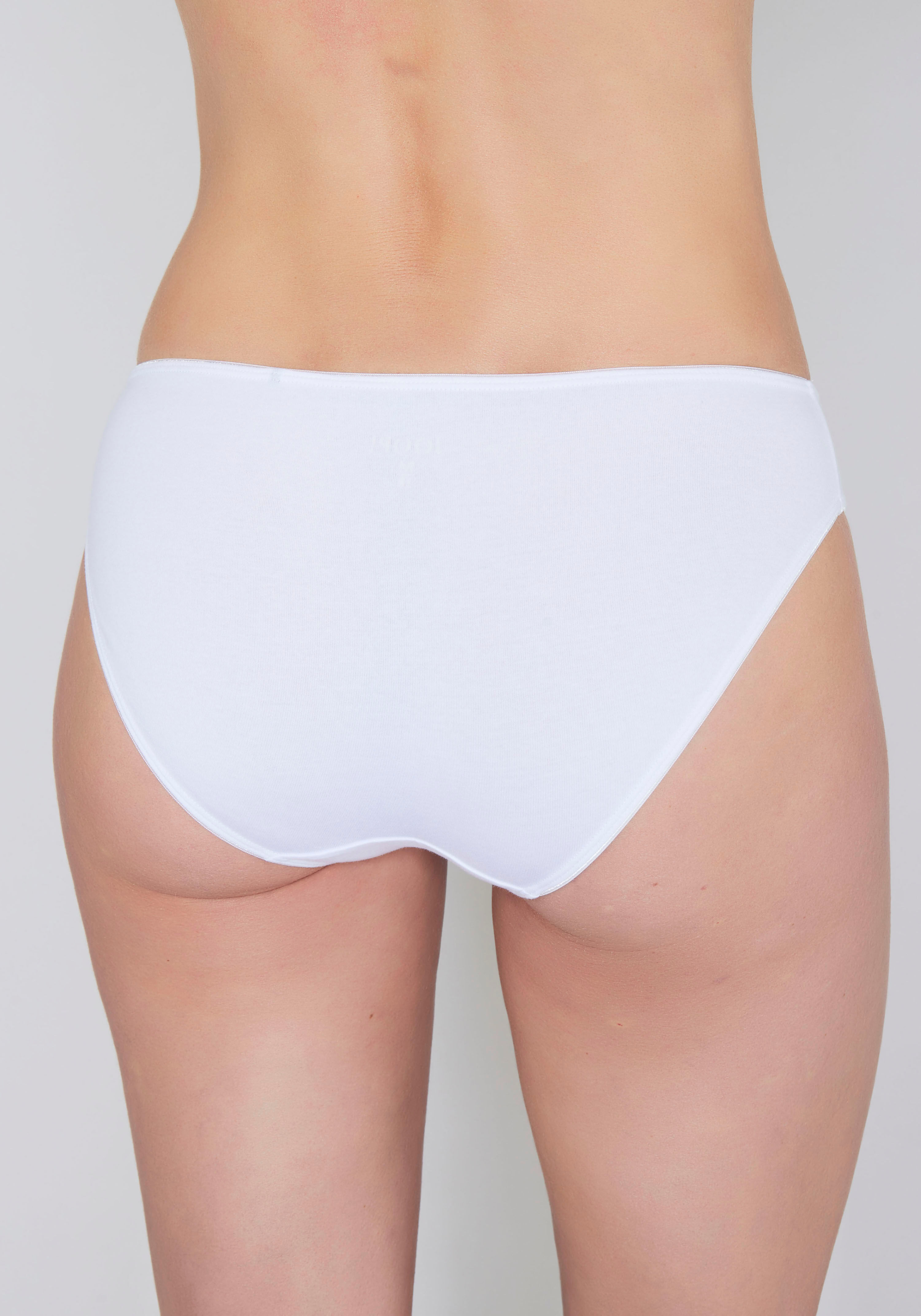 Joop! Slip JOOP "Slip", Damen, Gr. 36, weiss (weiß), Single Jersey, Obermaterial: 95% Baumwolle, 5% Elasthan, unifarben, Unterhosen Slip, Angenehmes Tragegefühl weiß 36