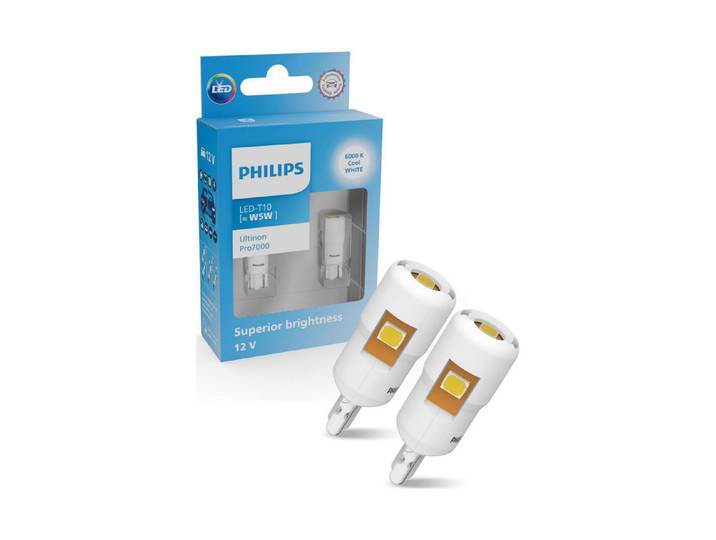 Philips W5W-Led Ultinon Pro7000 6000 K 2x