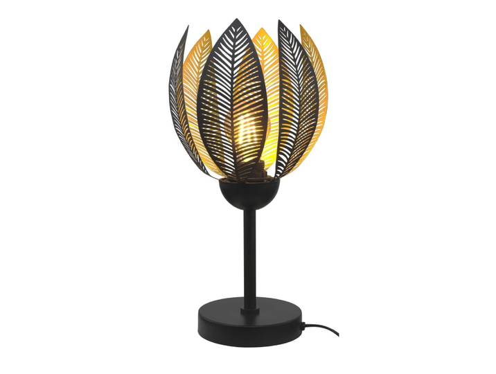 Lampe en métal perforé, à monter.