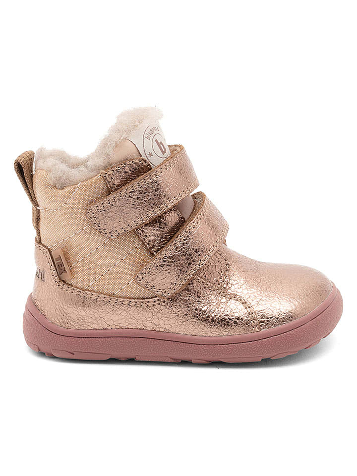 bisgaard Leder-Boots in Rosa - 24