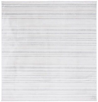 SAFAVIEH Whisper Mehtap Contemporary Stripe Fringe Rug